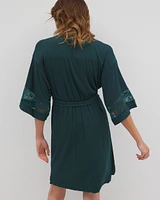 Cool Nights Robe With Lace