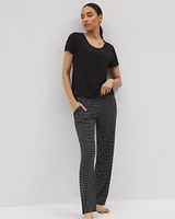 Cool Nights Short-Sleeve + Pants Pajama Set