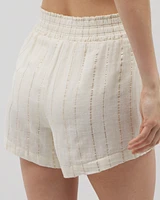 Cotton Gauze Pajama Shorts