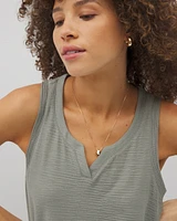 24/7 Crinkle Knit Tank Top