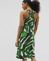 Soft Jersey Cross Back Strap Bra Dress