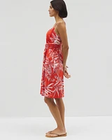Soft Jersey Relaxed Shirred Waist Bra Dress