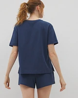Most Loved Cotton Short-Sleeve Pocket Tee