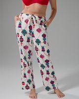 Soma Embraceable Pajama Pants, Ivory, size by Soma