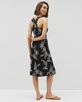 Soft Jersey Cross Back Strap Bra Dress
