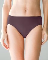 Soma Vanishing Tummy High-Leg Brief, PINOT NOIR, Size M