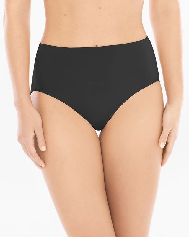 Soma Vanishing Tummy Modern Shaping Brief Underwear, Black