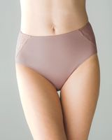 Soma Vanishing Tummy with Lace Modern Shaping Brief, Purple, size M
