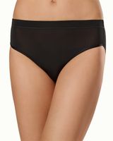 Soma Travelers High Leg Brief Underwear, Black, size L