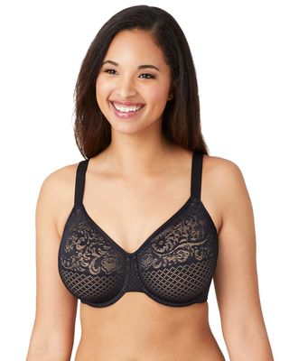 Wacoal Visual Effects 1 Inch Minimizer Bra, Black, Size 34D, from Soma