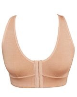 Soma AnaOno Pocketed Front Closure Post Surgery Bra, Tan