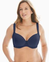 Soma Stunning Support Smooth Full Coverage Bra, Nightfall Navy