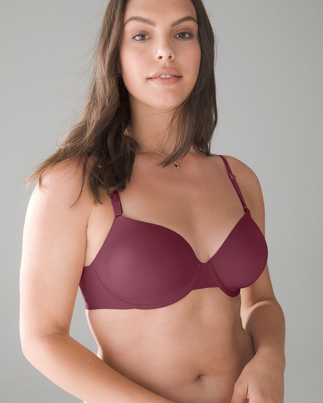 Soma Vanishing 360 Perfect Coverage Bra, Fig, Size 32A