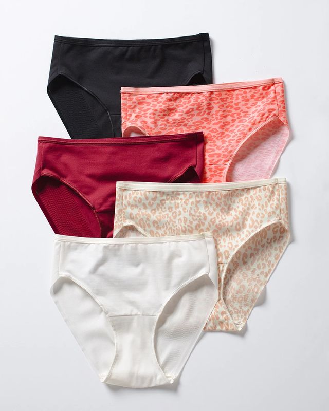 Hanes Women's Cool Comfort Microfiber Hipster Underwear, 10-Pack