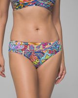 Bleu Rod Beattie Groovy Baby Sarong Hipster Swim Bottom, Multi, Size 10, from Soma