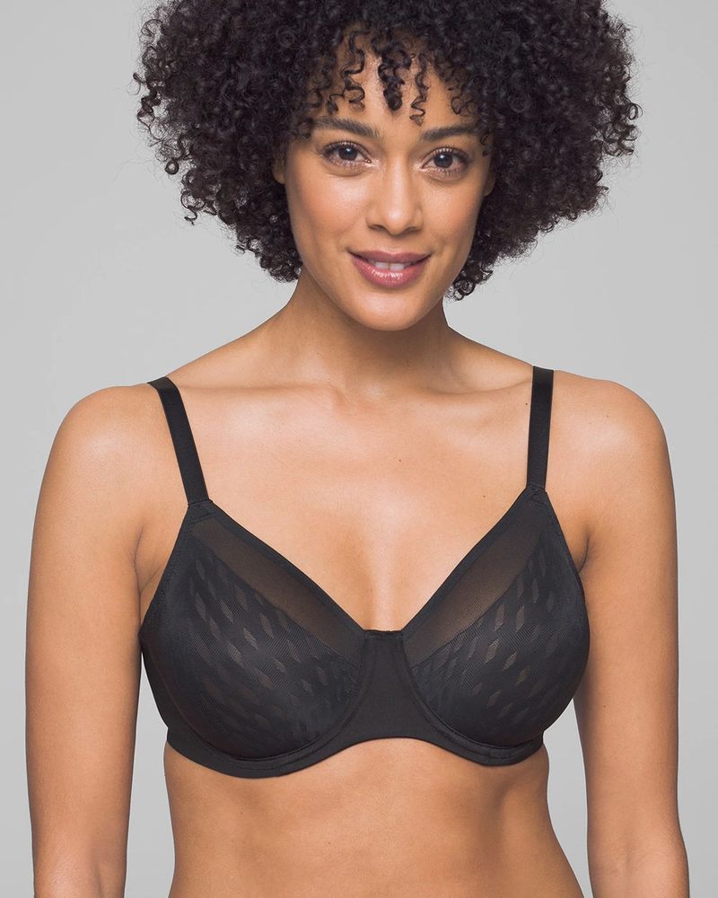 Wacoal Elevated Allure Underwire Bra, Black, Size 34D, from Soma