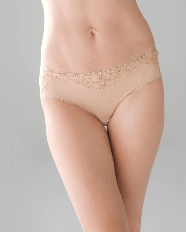 Soma Embraceable Signature Lace Perfect Coverage Bra In Light Pink Nude