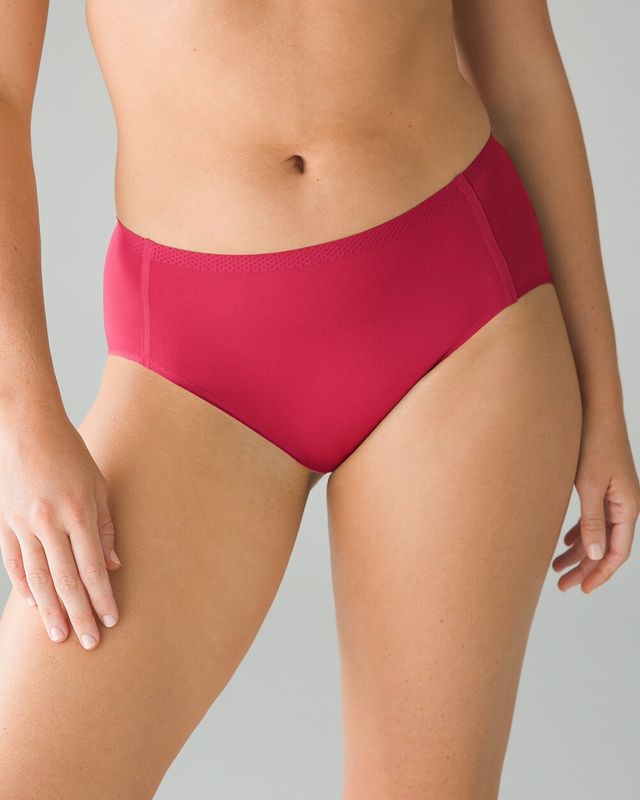 Soma Enbliss Soft Stretch Modern Brief, RED BEAUTY, Size L