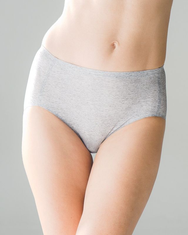 Soma Enbliss Soft Stretch Modern Brief, Blurred Graphite, Size S