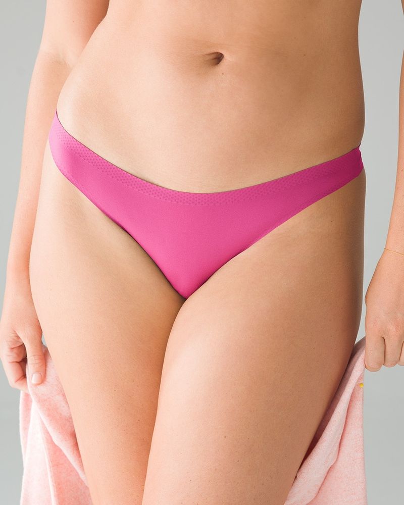 Soma Enbliss Soft Stretch Thong, PLUMERIA PINK, Size M