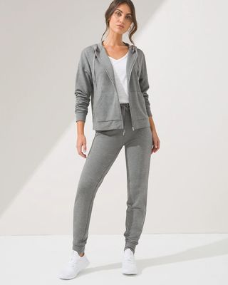 Soma WKND Soft Brushed Terry Jogger, Gray