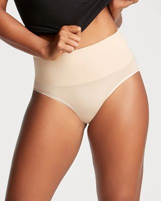 Yummie Ultralight Seamless Smoothing Brief, Frappe, Size M/L, from Soma