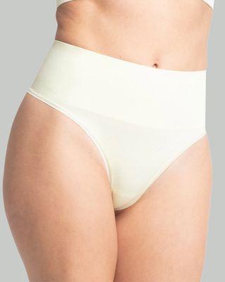 Yummie Ultralight Seamless Smoothing Thong, TENDER YELLOW, Size M/L, from Soma