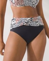 Bleu Rod Beattie Some Like It Hot High-Waist Swim Bottom, Natural, Size 4, from Soma