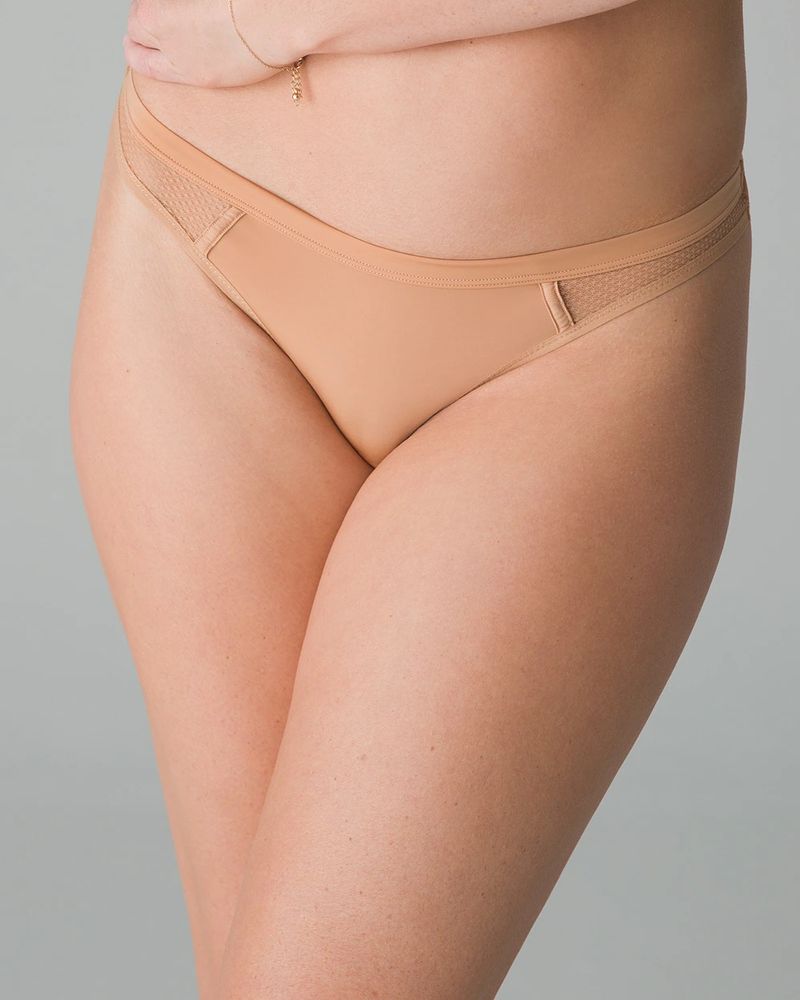 Soma TellTale The Innovator Thong, Toasted, Size XS