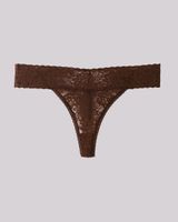 Soma TellTale The Romantic Thong, Dolce Vida Dark, Size S