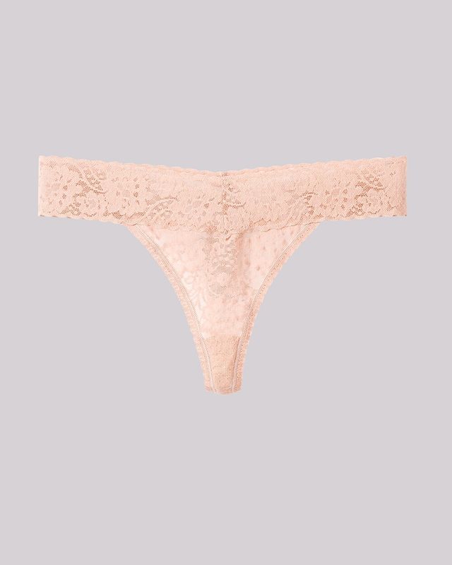Soma TellTale The Romantic Thong, First Blush, Size XS