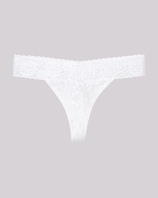 Soma TellTale The Romantic Thong, White/Ivory, size XS