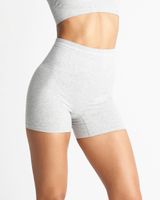 Yummie Cotton Seamless Short, Grey Heather, Size S/M, from Soma