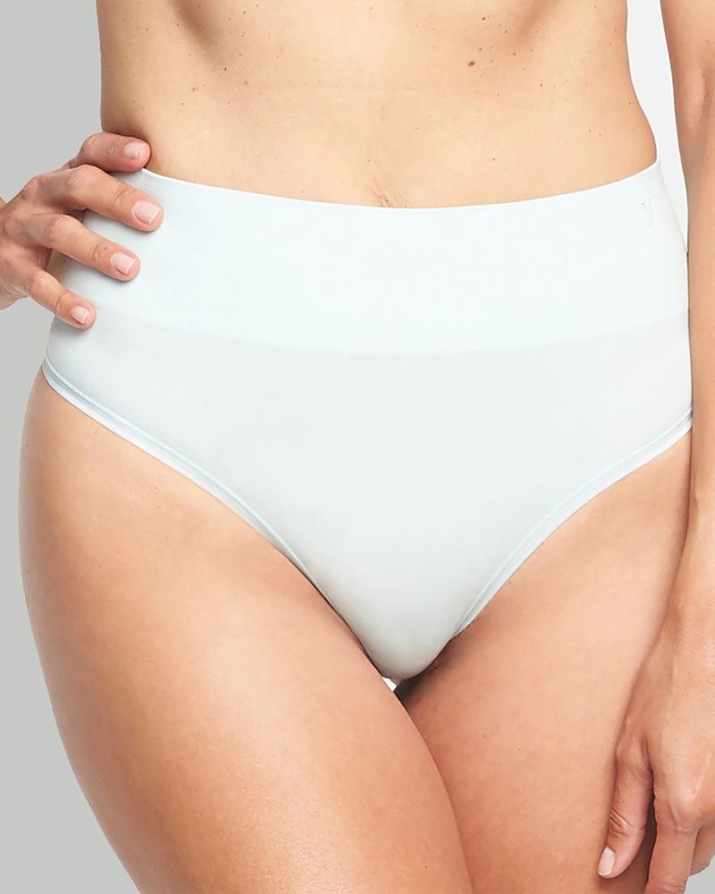 Yummie Liliana Comfort Curve Thong, GLACIER, Size S/M, from Soma