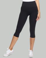 Yummie Morgan Shaping Capri Leggings, Black, Size S/M, from Soma