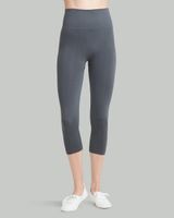 Yummie Morgan Shaping Capri Leggings, Asphalt, Size S/M, from Soma