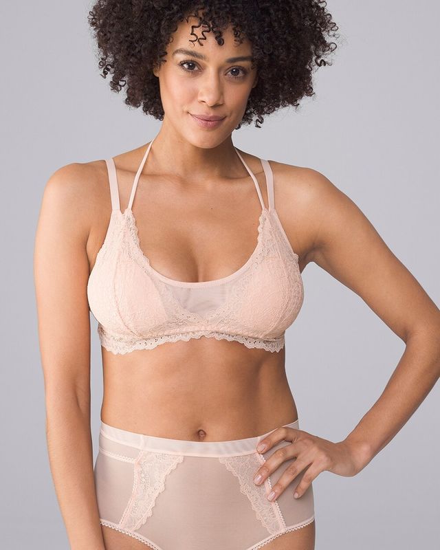 Soma TellTale The Lover Bralette, Fuchsia So Bright