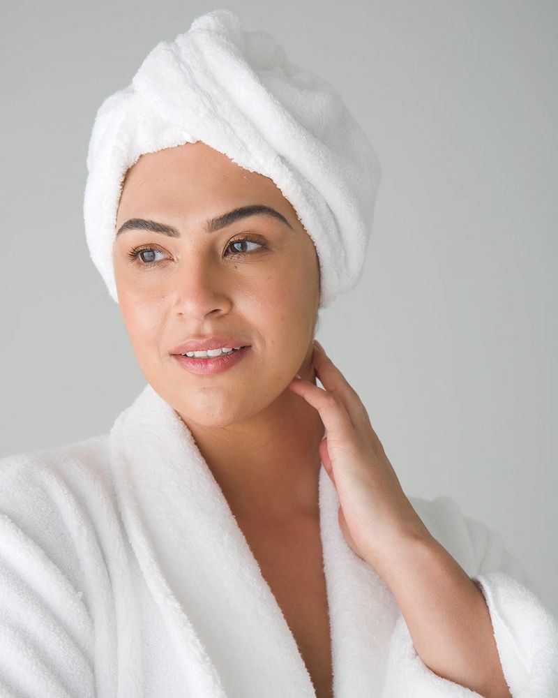 Soma Soma® Restore Hair Wrap, Optic White, Size One Size