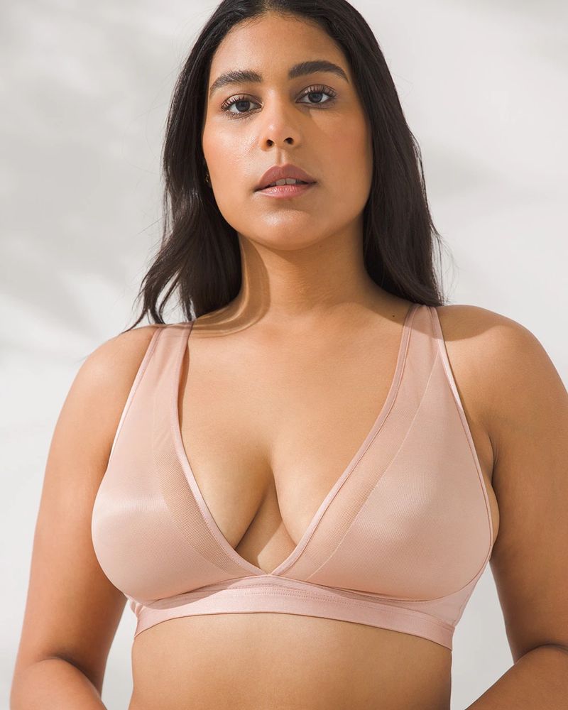 Soma Unbelievable Lift Wireless Bra, Hush