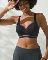 Wacoal Sport Foam Contour Bra, Black, Size 32DDD, from Soma