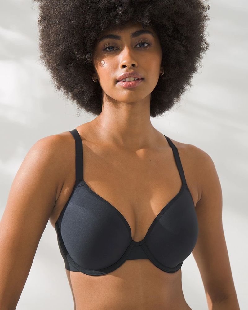 Wacoal At Ease Contour Bra, Black, Size 34DDD, from Soma