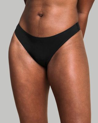 Soma ProofÂ® Leakproof Thong Underwear, Black, size M