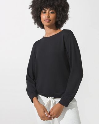 Soma SomaWKND™ Sunday Pullover, Black, Size XL