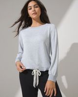 Soma SomaWKND™ Sunday Pullover, HEATHER WHISPER