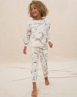 Soma Velour Kids Set, Gray