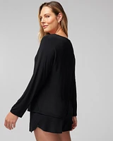 Cool Nights Long-Sleeve Pajama Top