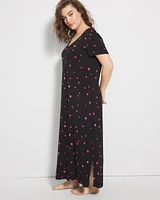 Cool Nights Short Sleeve Long Sleepshirt
