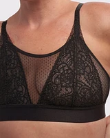 AnaOno Wireless Pocketed Cupless Lace Bralette