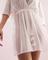 Soma's Sexiest Crinkle Chiffon Tie Robe