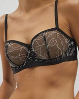 Embroidered Unlined Balconette